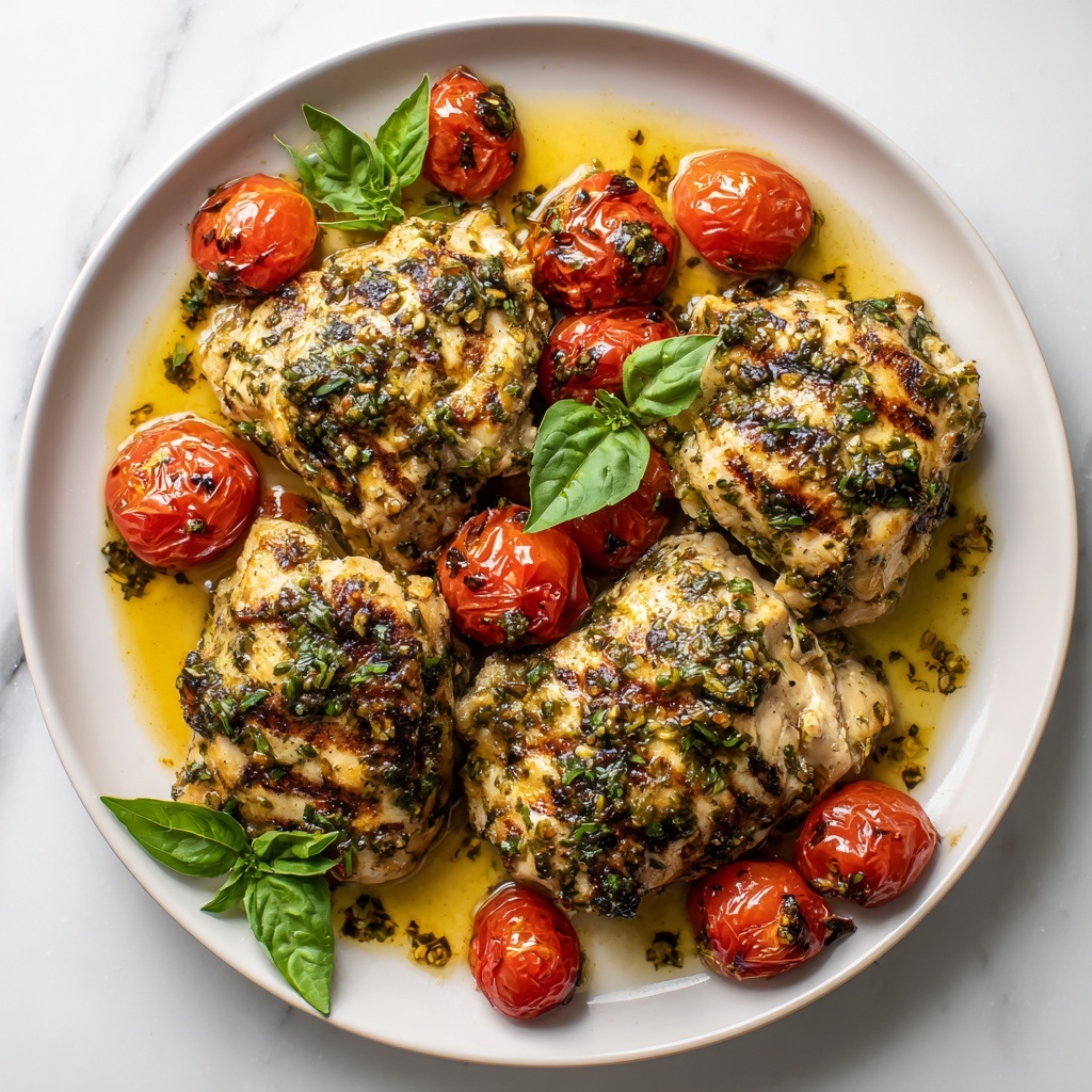 Easy Pesto Chicken Recipe - Recipe Image