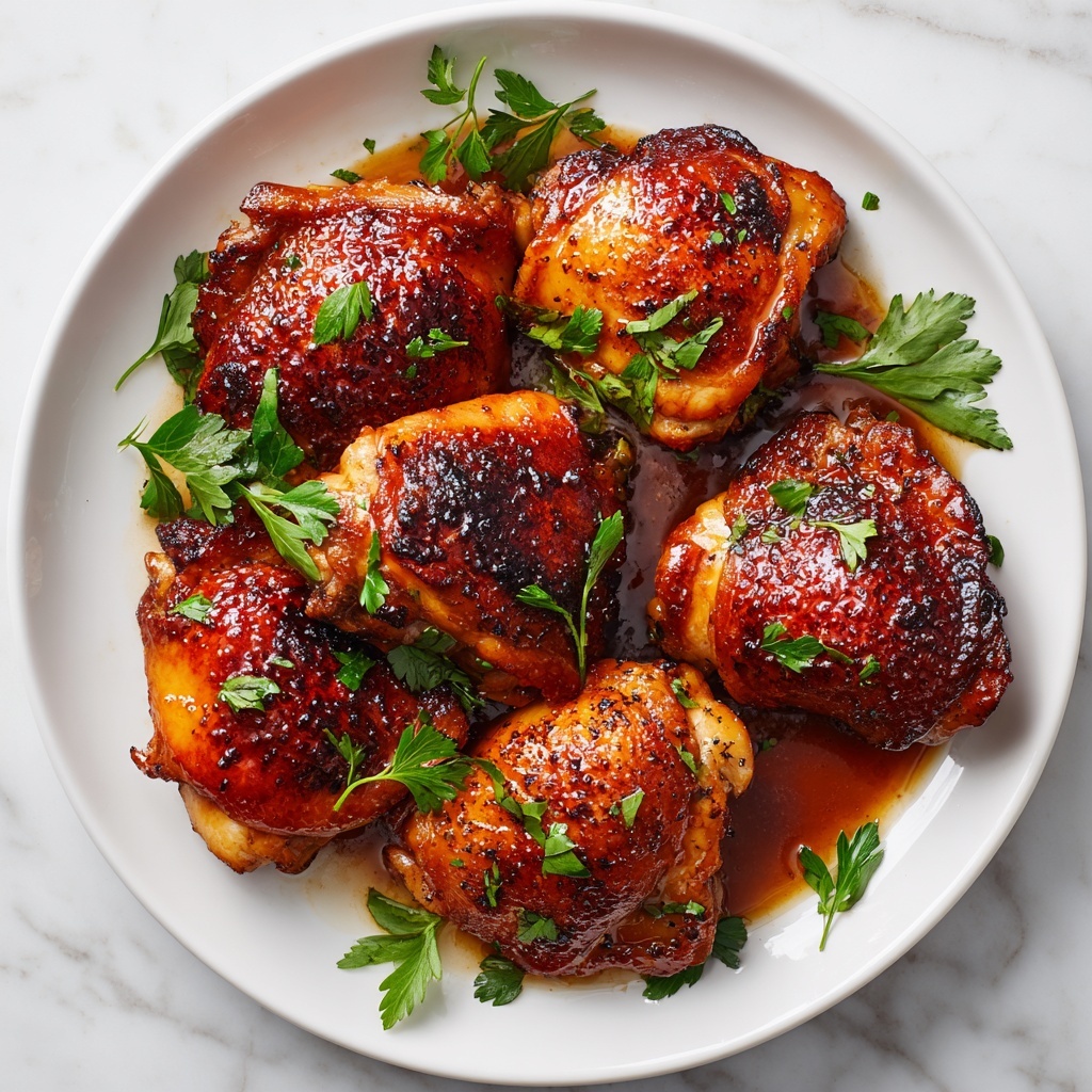 Honey Mustard Chicken Thighs Recipe - Recipe Image
