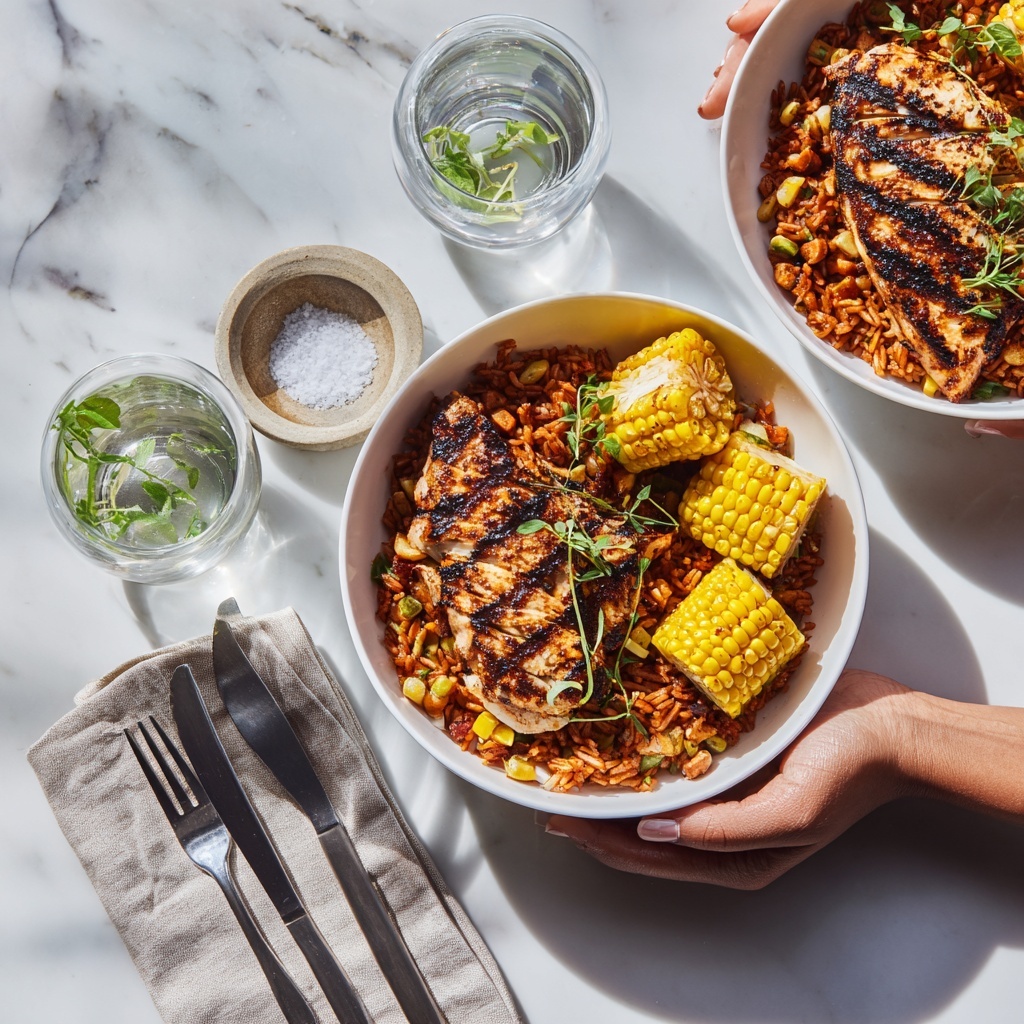 Blackened Salmon with Creole Lemon Dill Sauce Recipe - Recipe Image