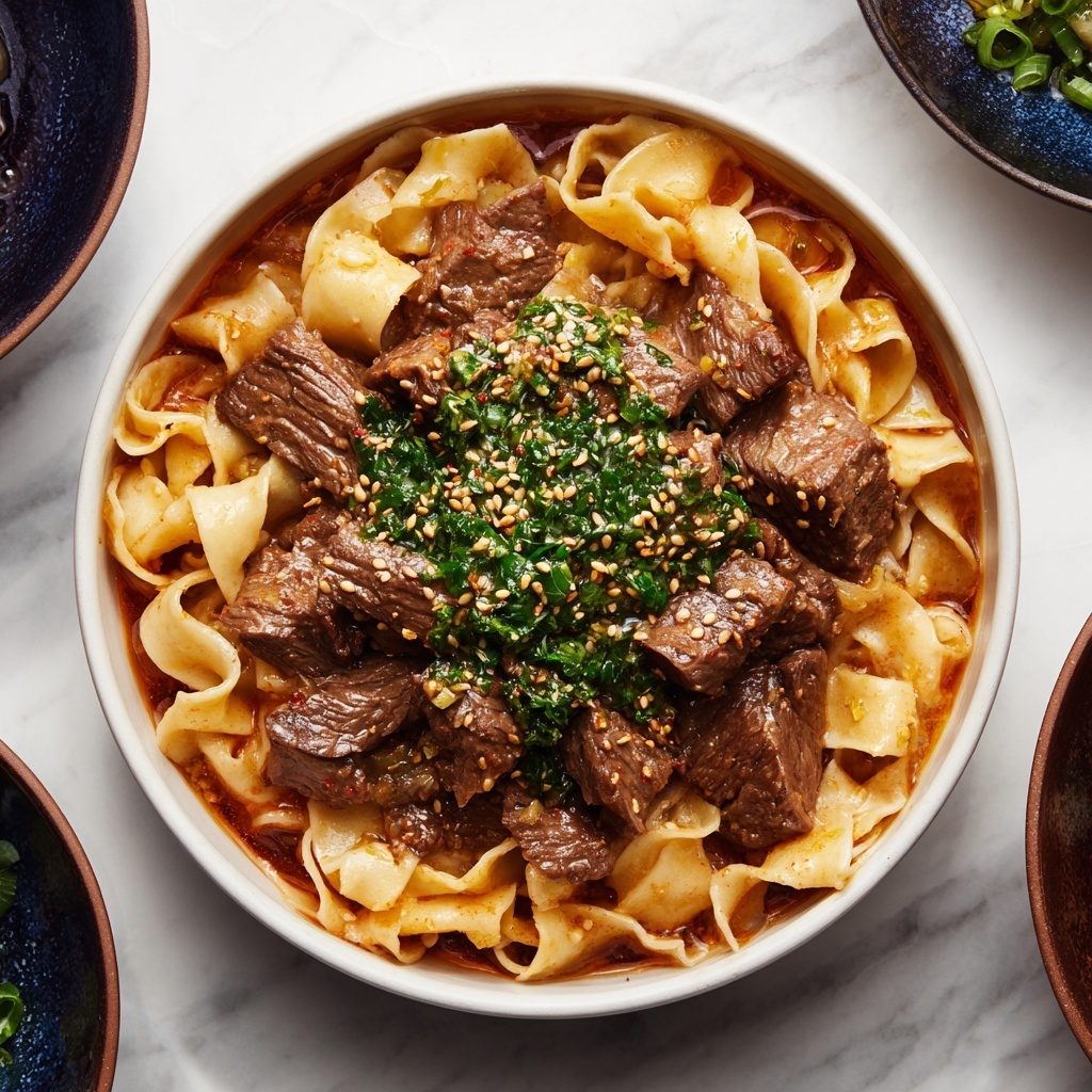 Cumin Lamb Noodles Recipe - Recipe Image