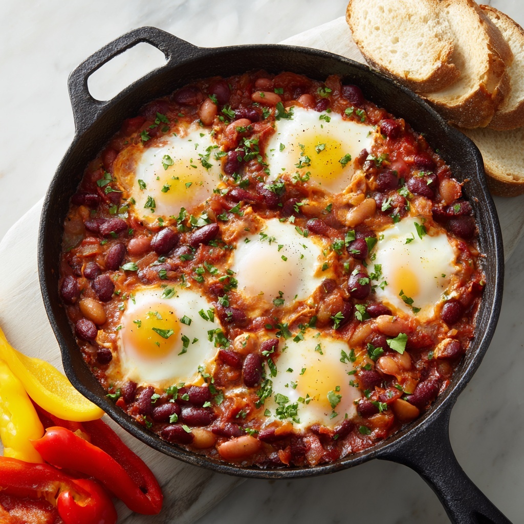 Pumpkin Shakshuka (Baked Eggs in Tomato Stew) Recipe - Recipe Image