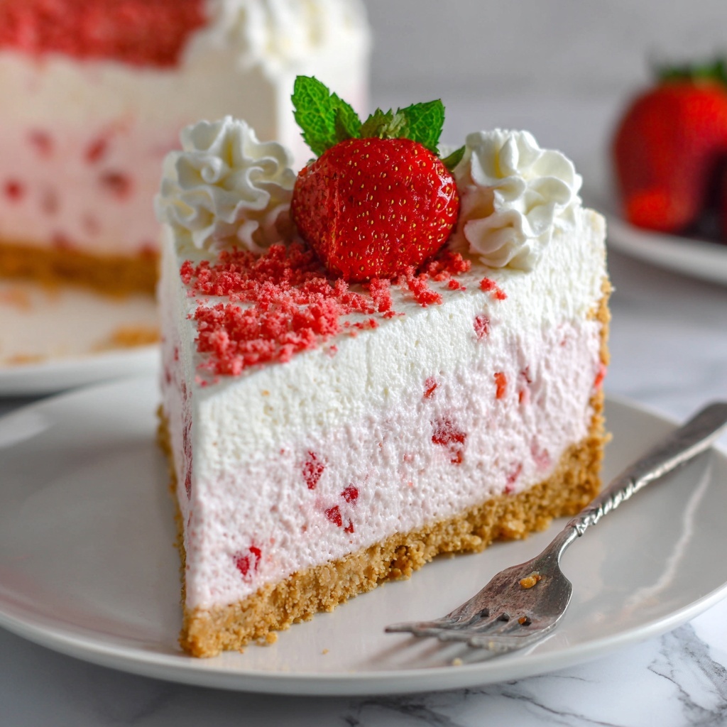 Strawberry Shortcake Cheesecake Recipe - Recipe Image