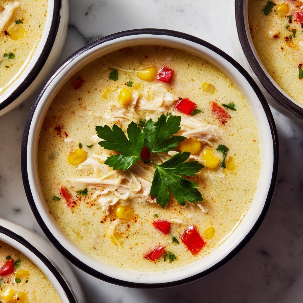 Creamy Chicken Corn Chowder Recipe - Recipe Image