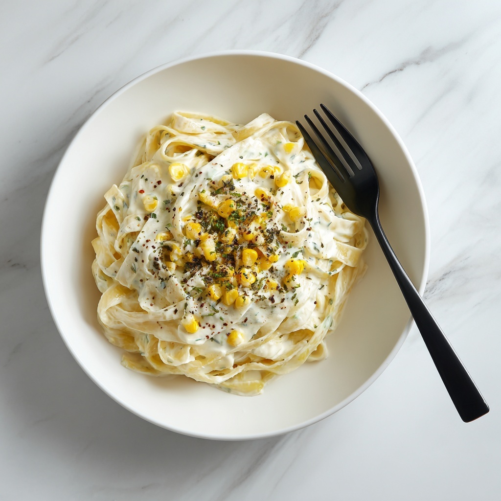 Creamy Oat Milk Alfredo Pasta Sauce Recipe - Recipe Image