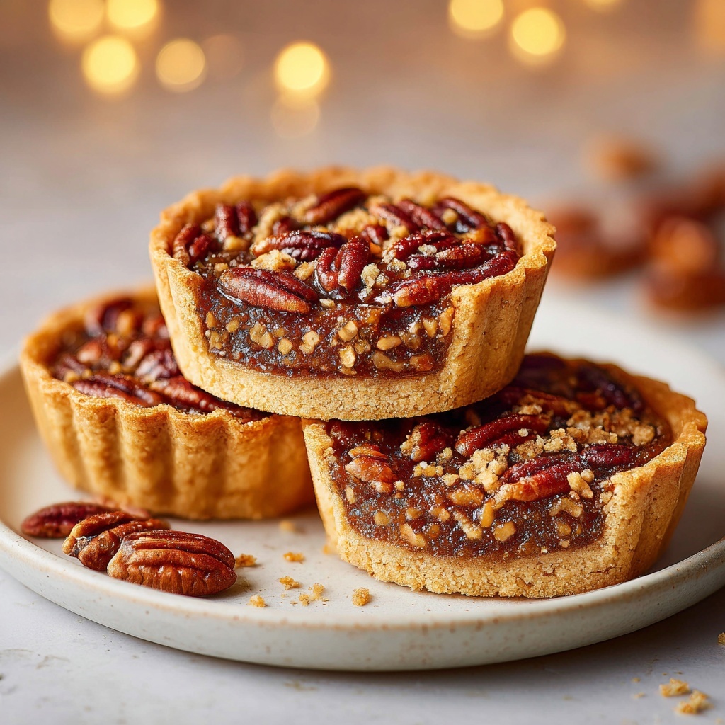 Mini Pecan Pies Recipe - Recipe Image