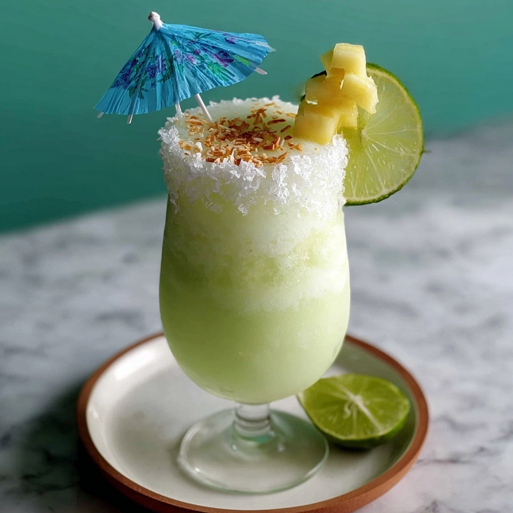 Key Lime Colada: Indulge in this Tropical Delight! Recipe - Recipe Image