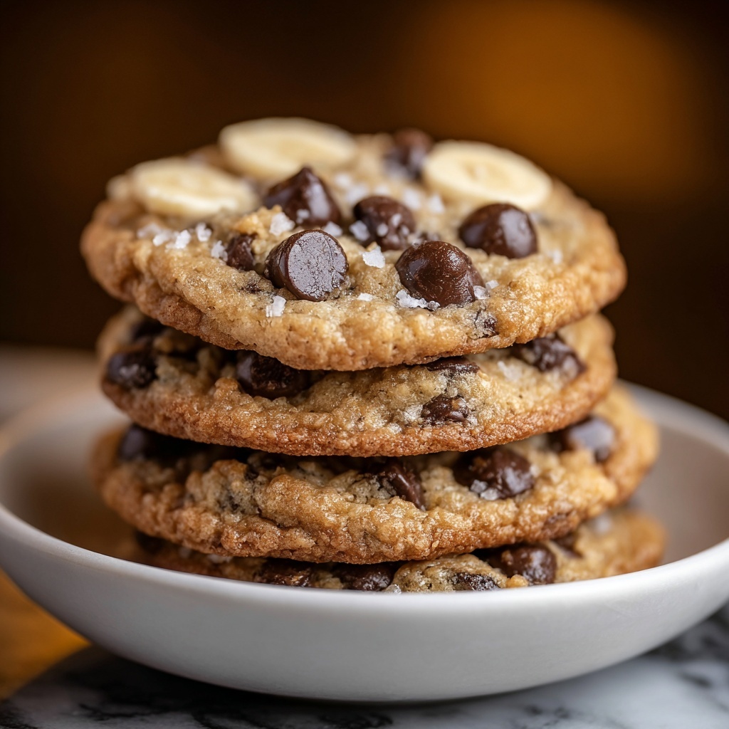 Banana Bread Chocolate Chip Cookies Recipe - Recipe Image