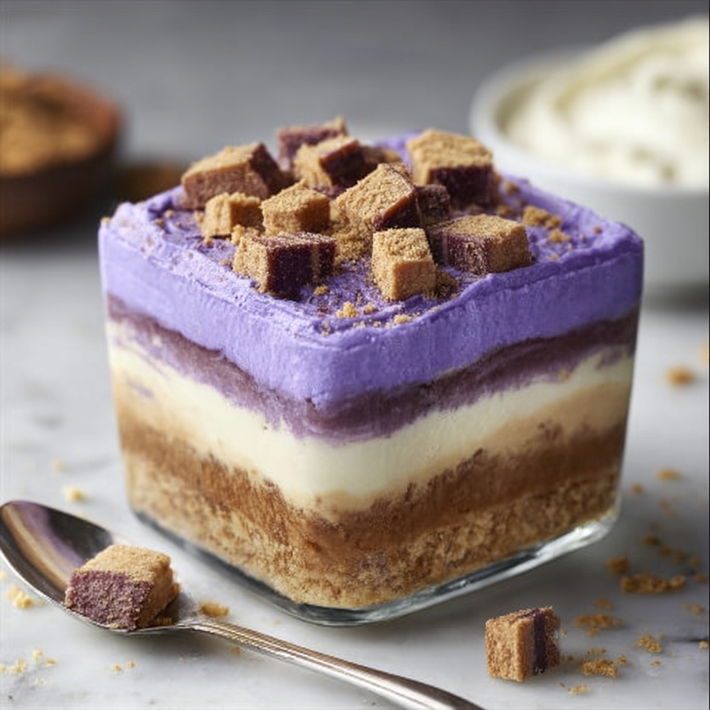 Purple Ube Tiramisu Recipe - Recipe Image