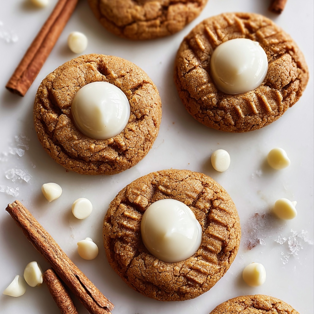Chewy Maple Cinnamon Cookies with White Chocolate Recipe - Recipe Image