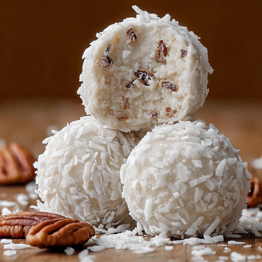 Buttery Pecan Snowball Cookies Recipe - Recipe Image