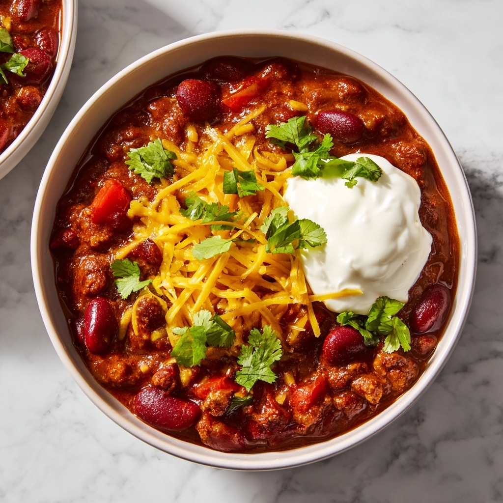 Homemade Vegetarian Chili Recipe - Recipe Image