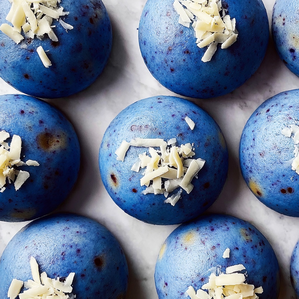 Beauty-Boosting Blue Majik Energy Balls Recipe - Recipe Image