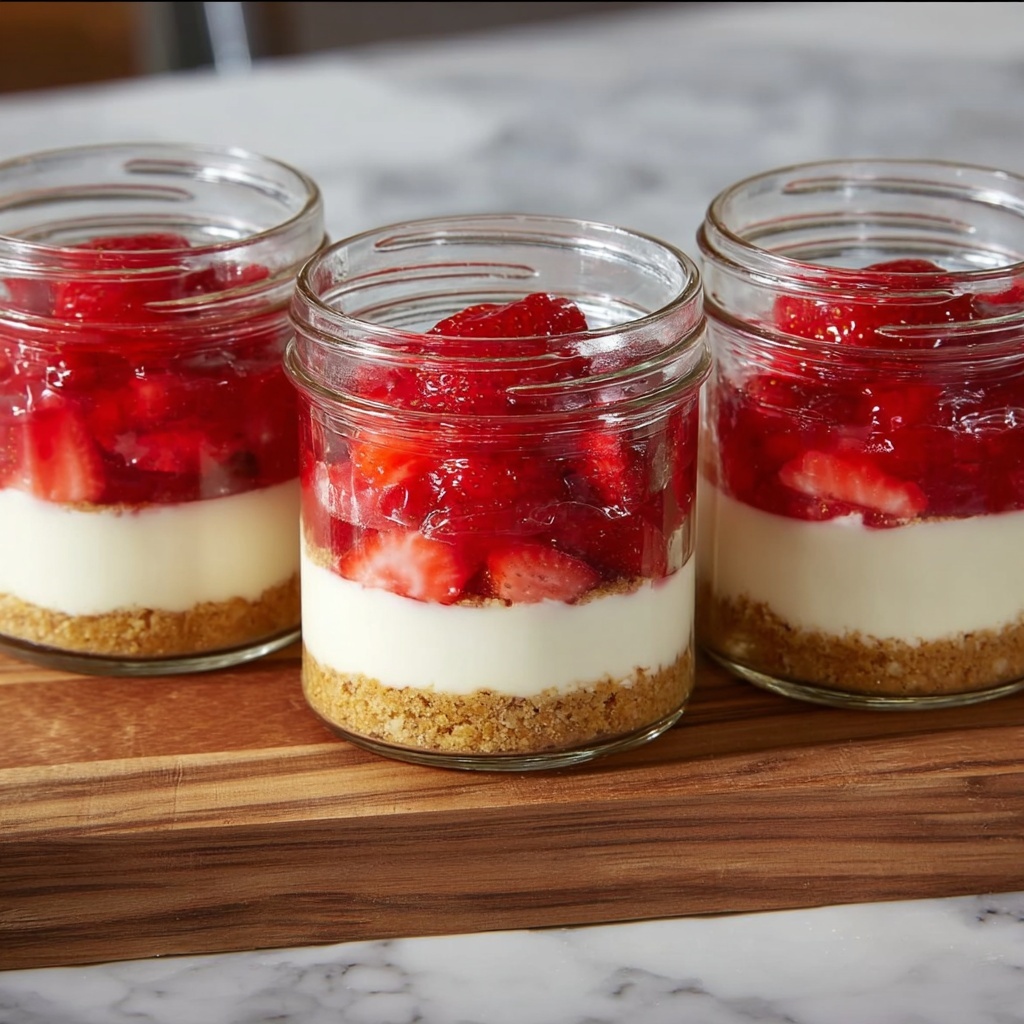 High-Protein Cheesecake Jars Recipe - Recipe Image