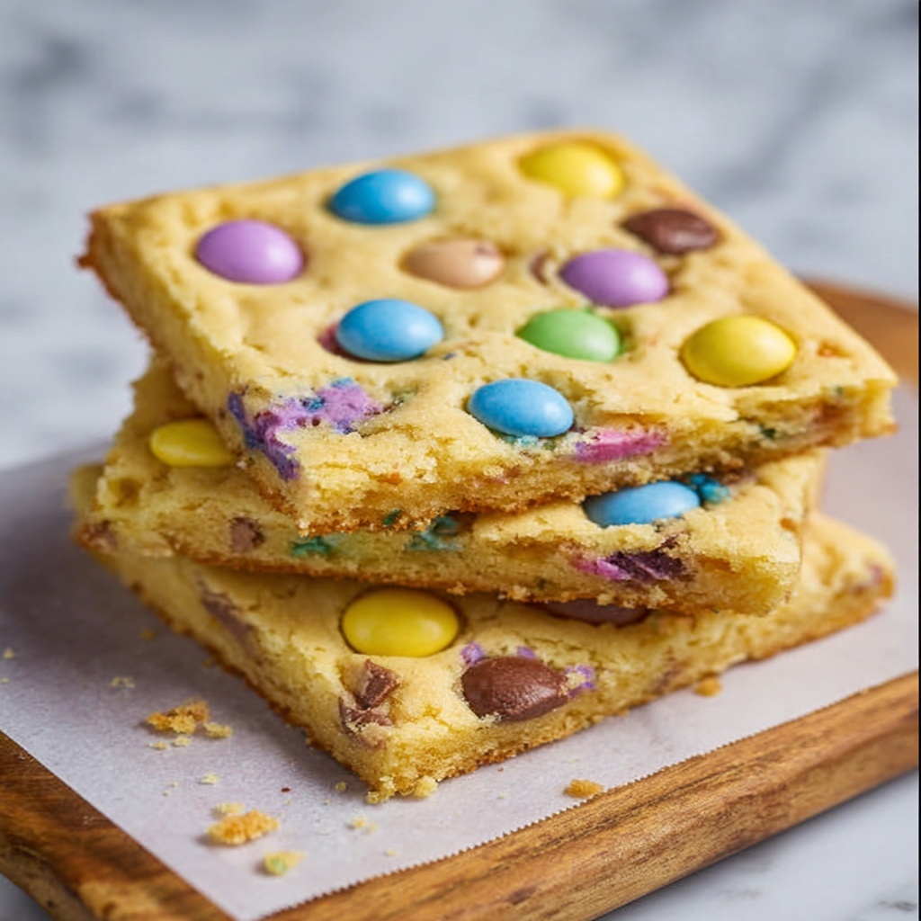 Easter Cake Mix Cookie Bars Recipe - Recipe Image