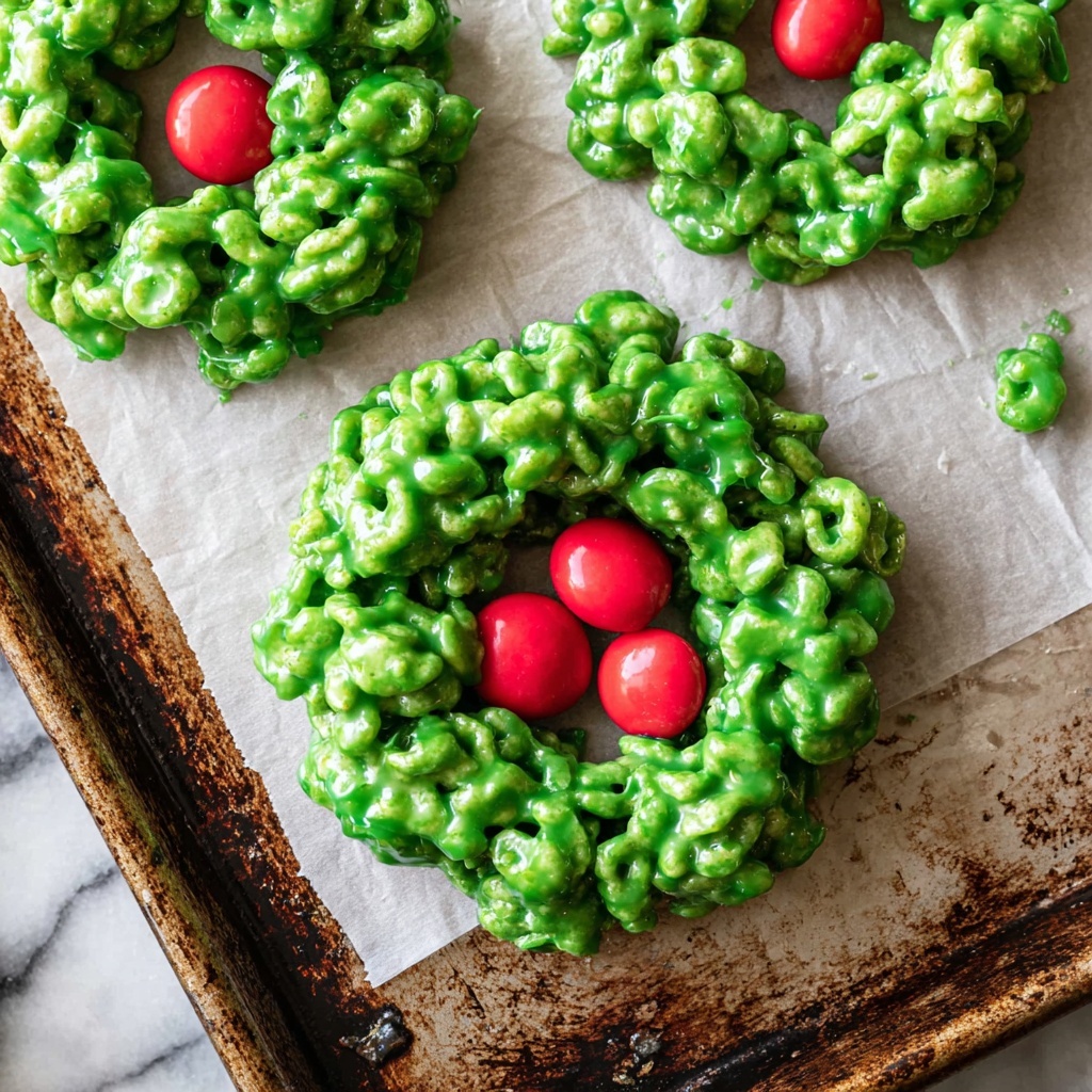Christmas Wreath Cookies Recipe - Recipe Image