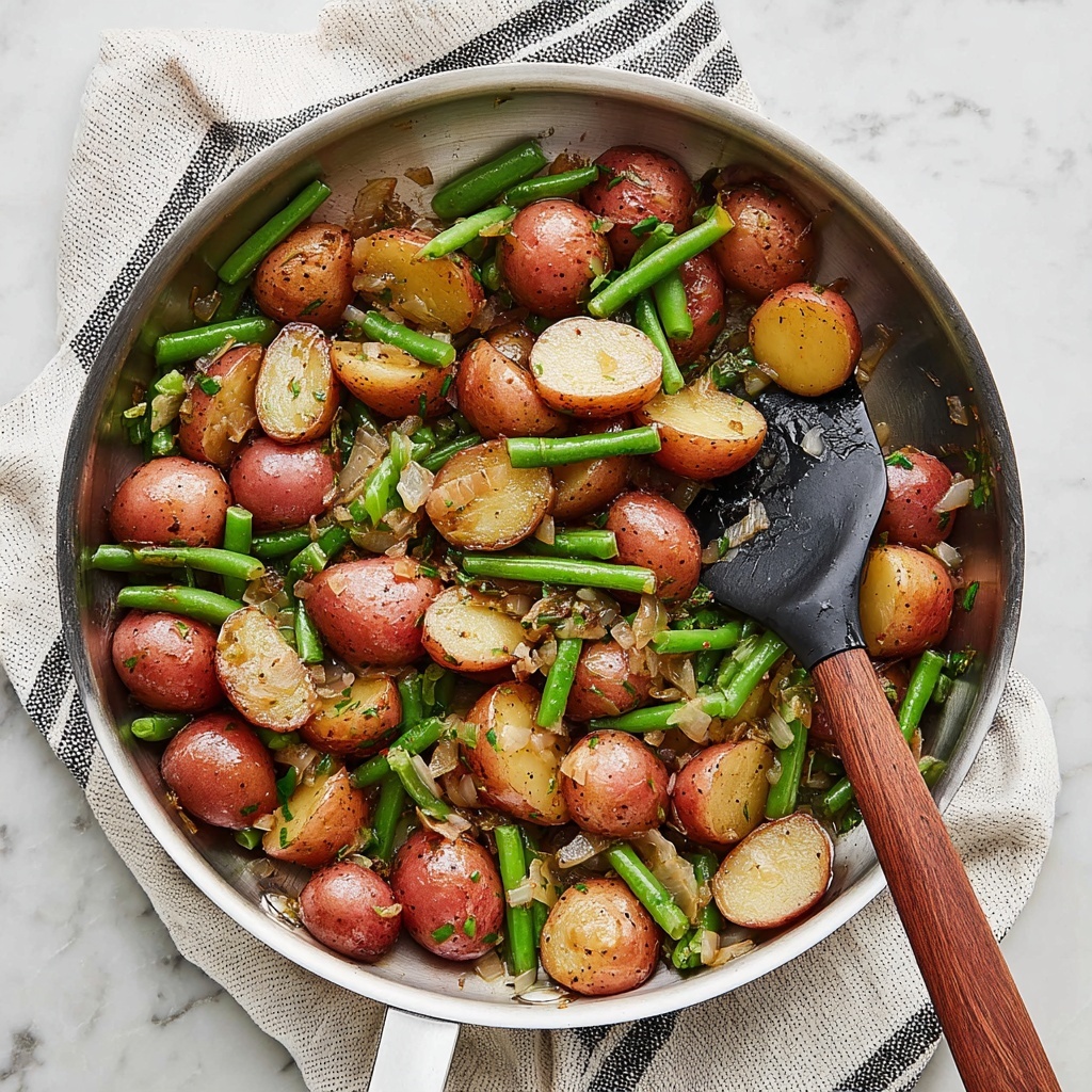 Potato and Green Bean Skillet Recipe - Recipe Image