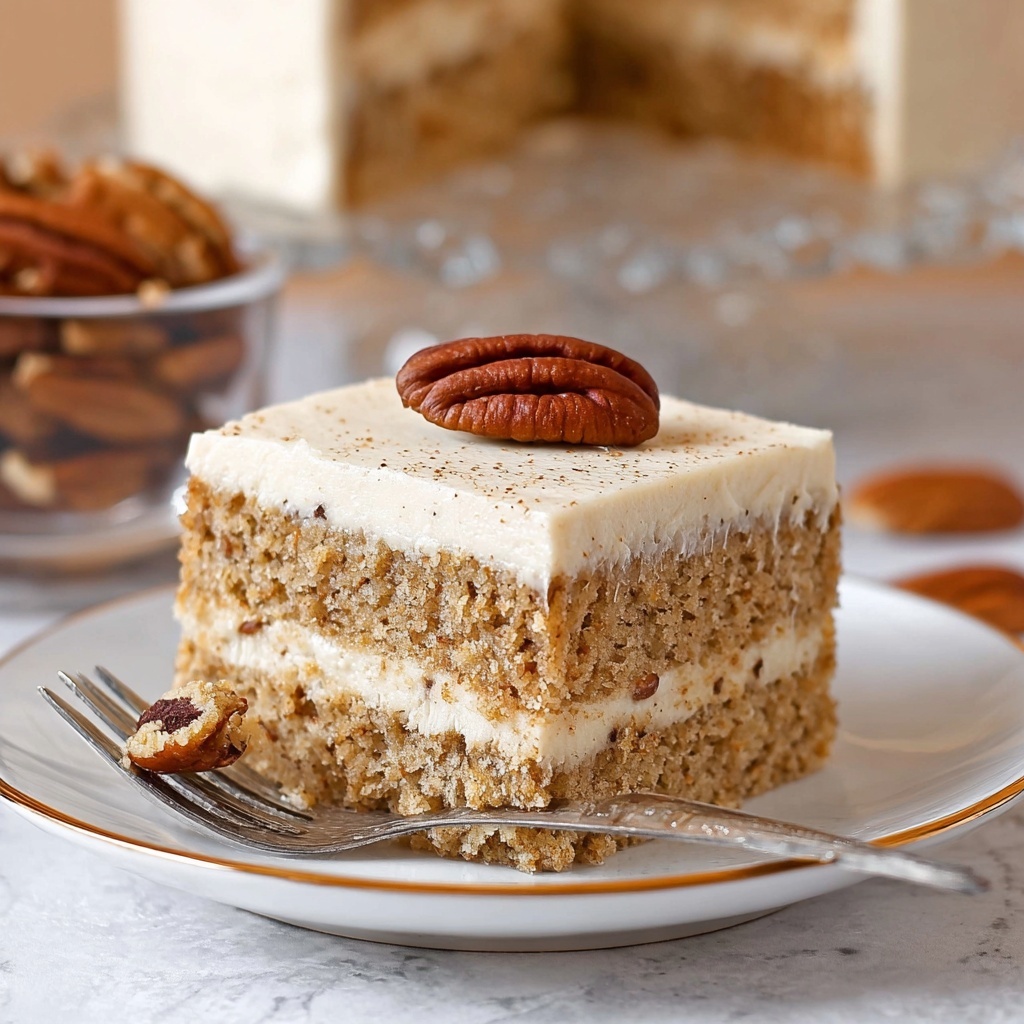 Applesauce Cake with Cinnamon Cream Cheese Frosting Recipe - Recipe Image