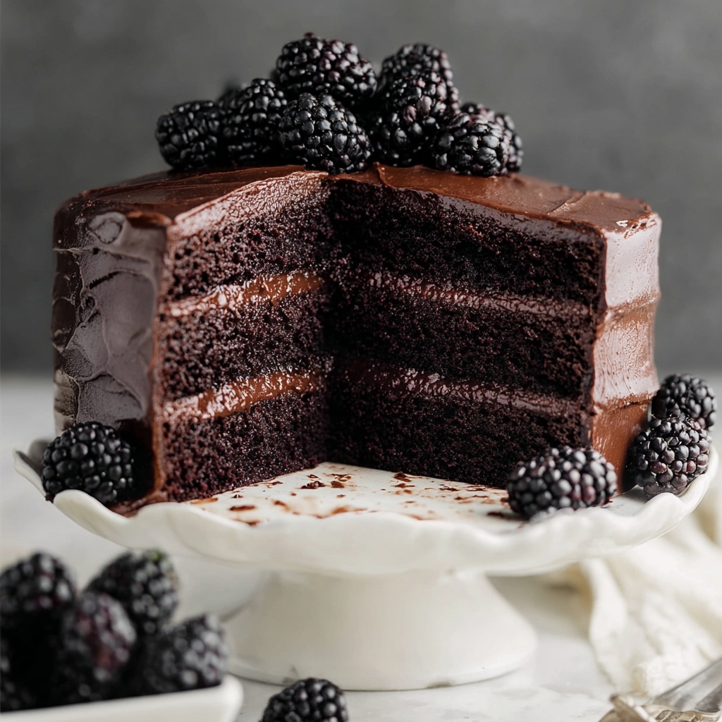 Black Magic Cake Recipe - Recipe Image