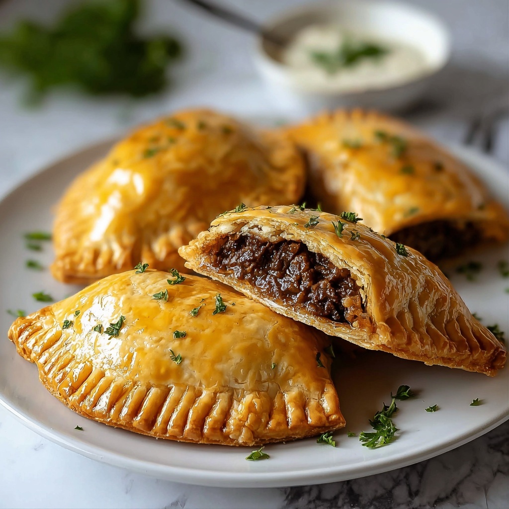 Beef and Cheese Hand Pies Recipe - Recipe Image