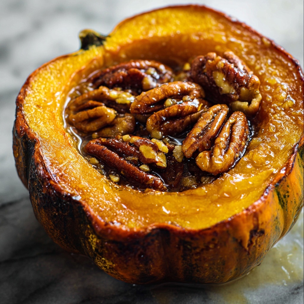 Maple Pecan Roasted Acorn Squash Recipe - Recipe Image