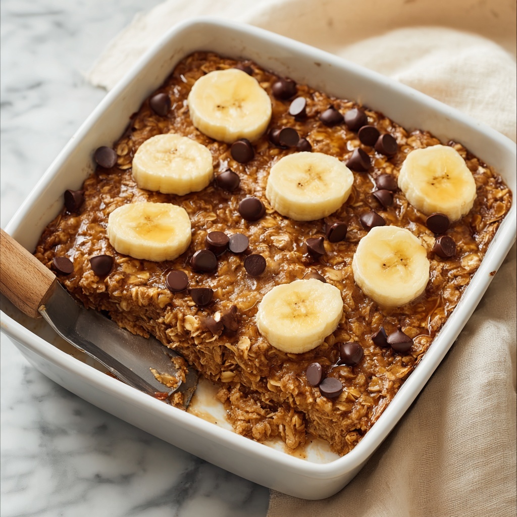 Viral TikTok Baked Oatmeal Recipe - Recipe Image