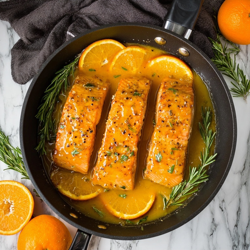 Salmon in Orange Sauce Recipe - Recipe Image