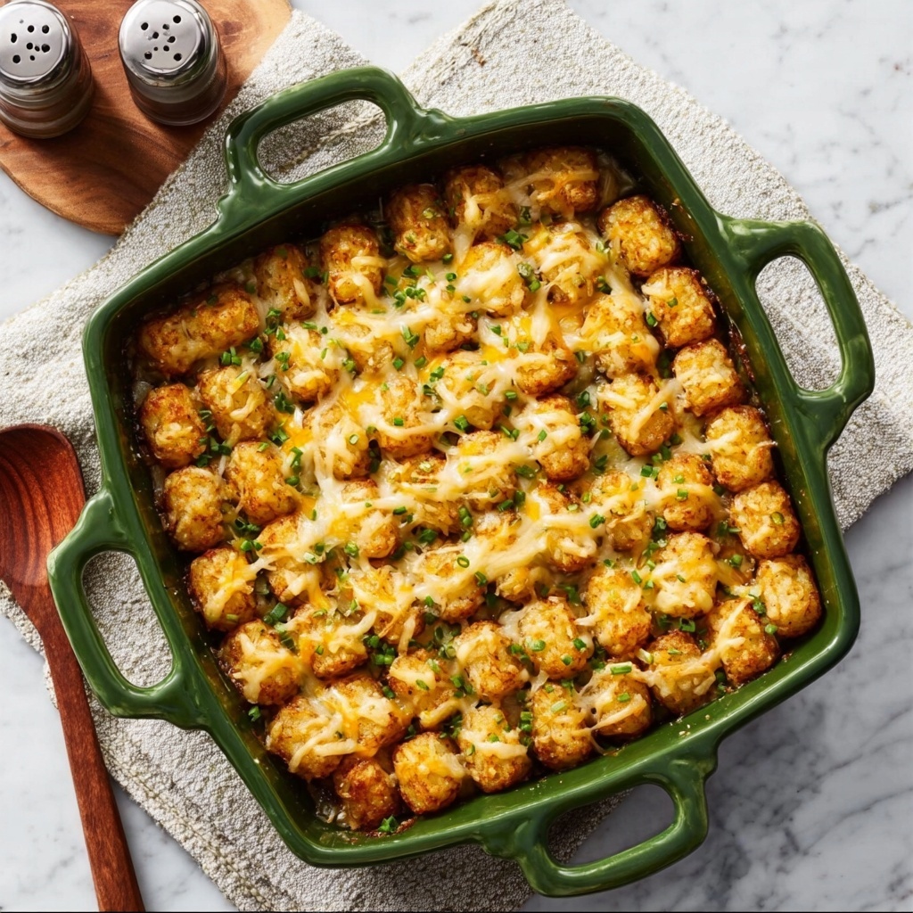 Keto Tater Tot Casserole Recipe - Recipe Image
