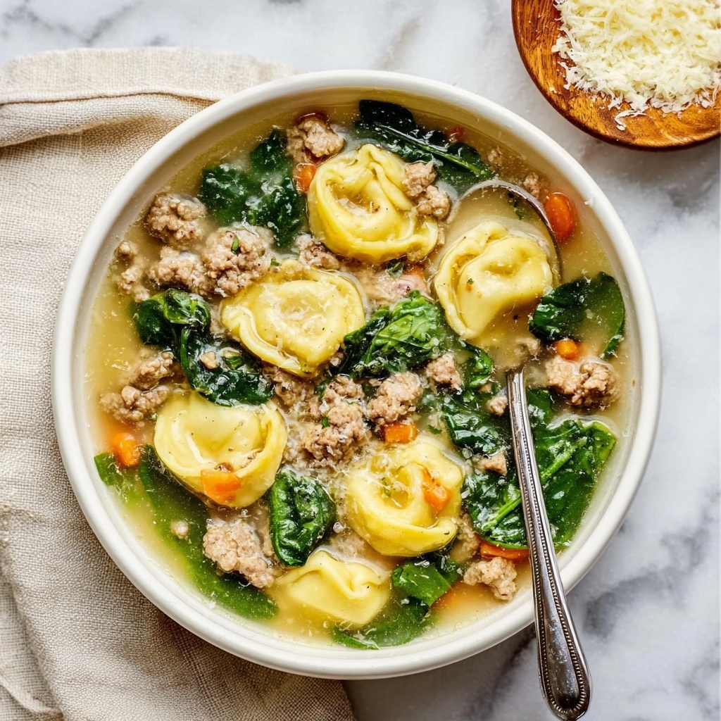 Sausage Tortellini Soup Recipe - Recipe Image
