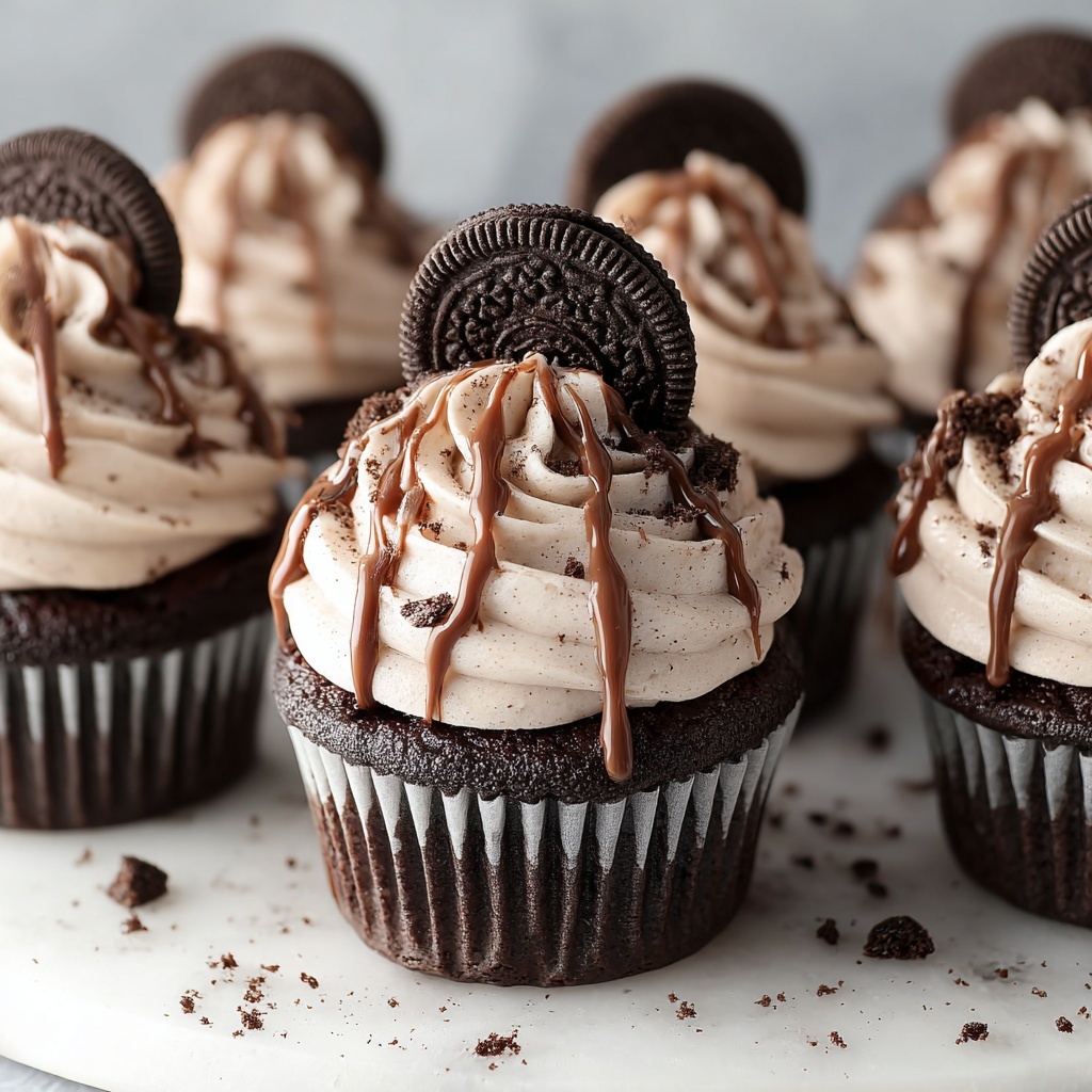 Cookies and Cream Cupcakes Recipe - Recipe Image