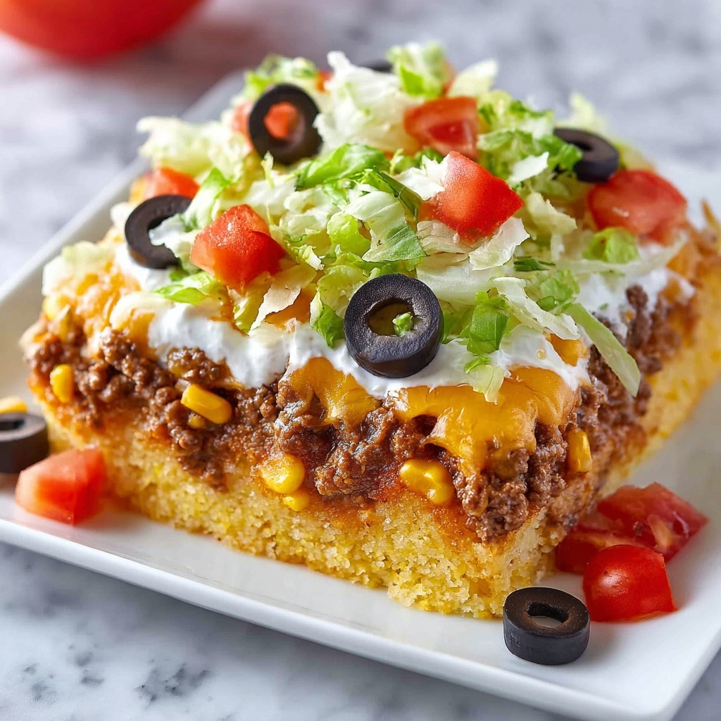 Cornbread Taco Bake Recipe - Recipe Image