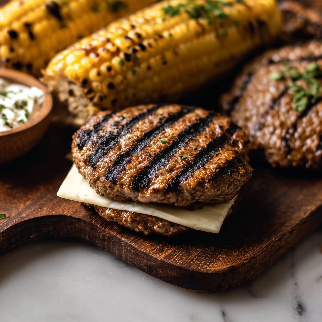 Chipotle Cheddar Chicken Burgers Recipe - Recipe Image