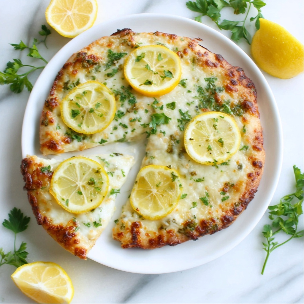 Lemon Pizza – A Refreshing Homemade Pizza Recipe - Recipe Image