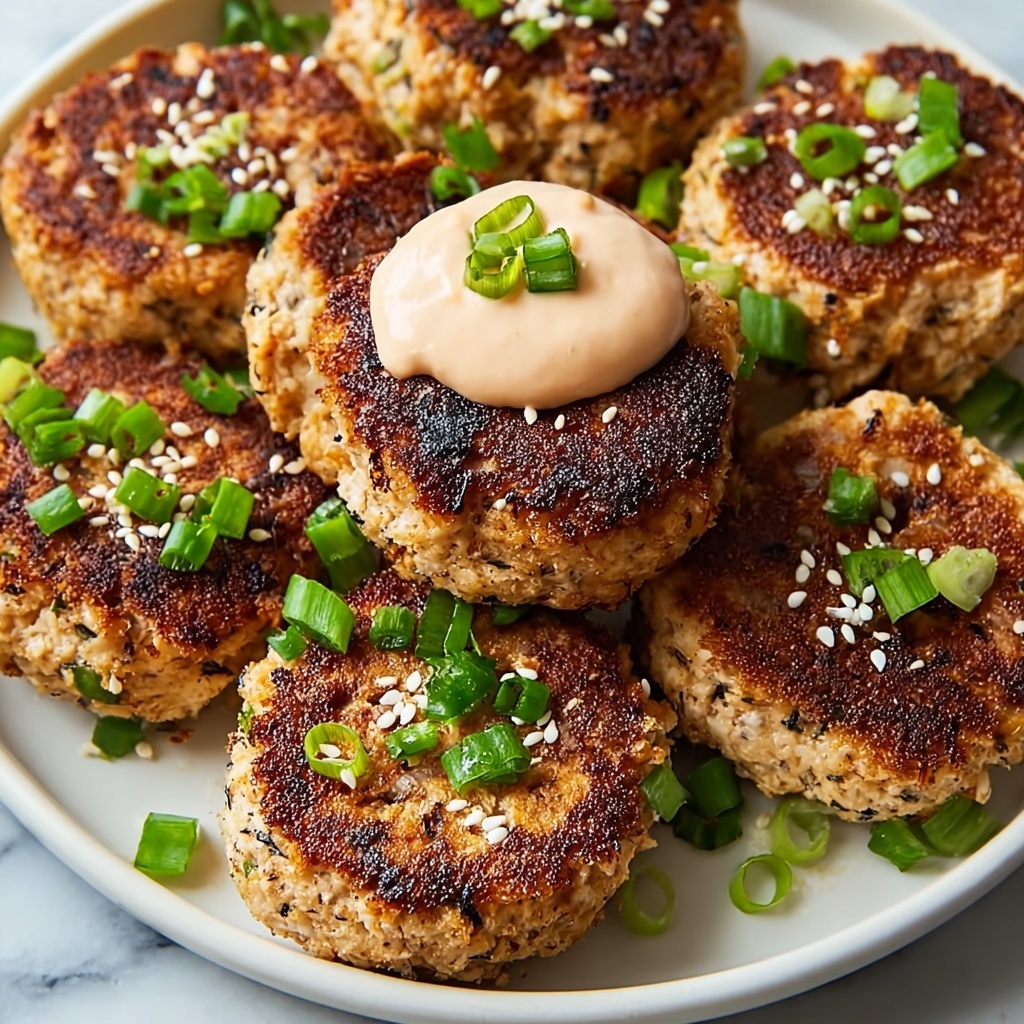 Asian Tuna Cakes with Spicy Mayo Recipe - Recipe Image