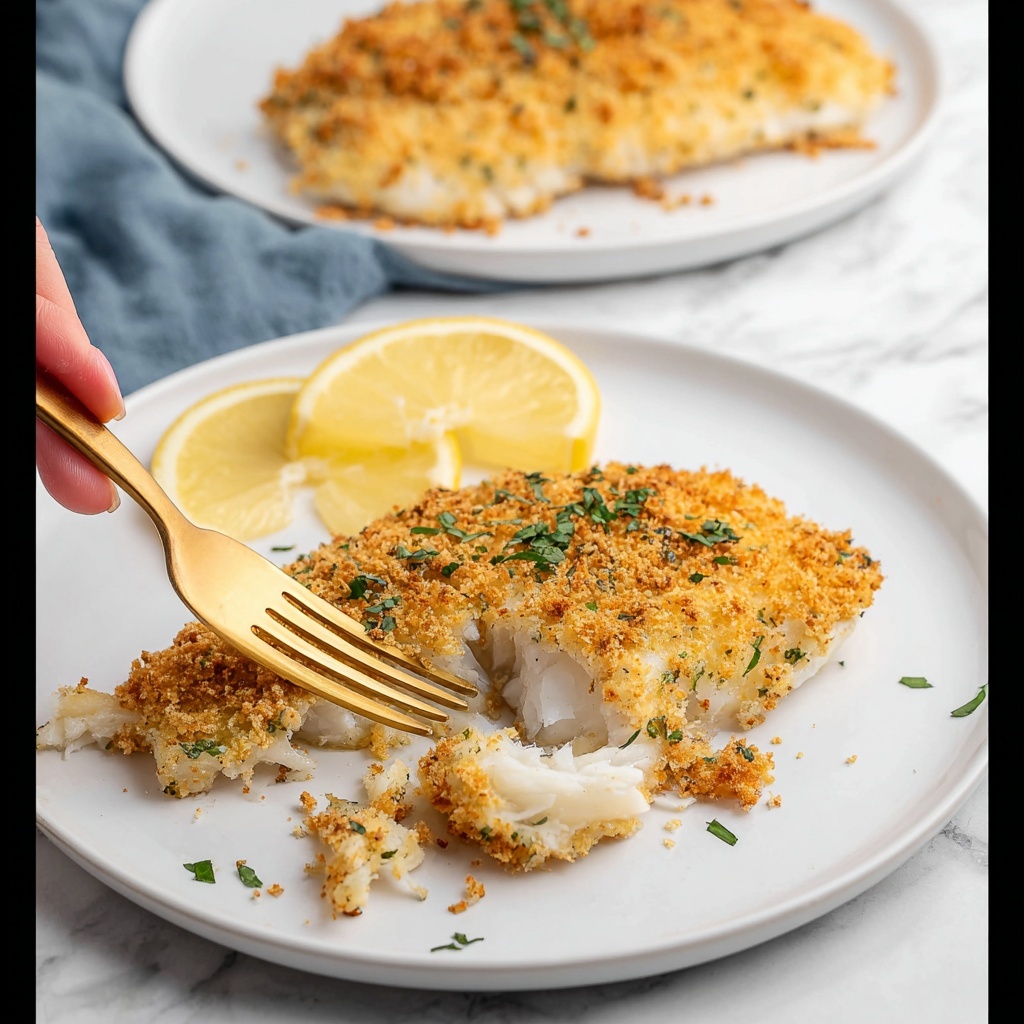 Herb-Crusted Tilapia Recipe - Recipe Image