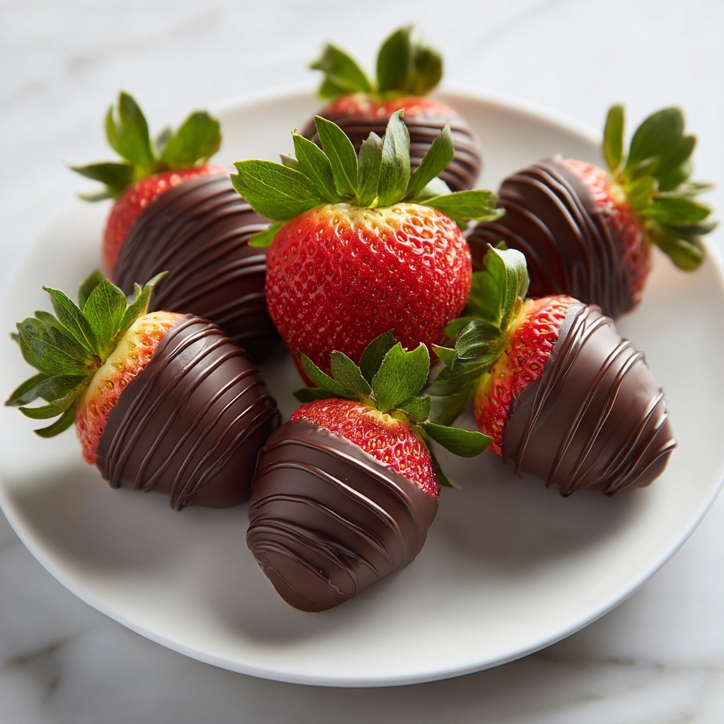 Chocolate-Covered Strawberries Recipe - Recipe Image
