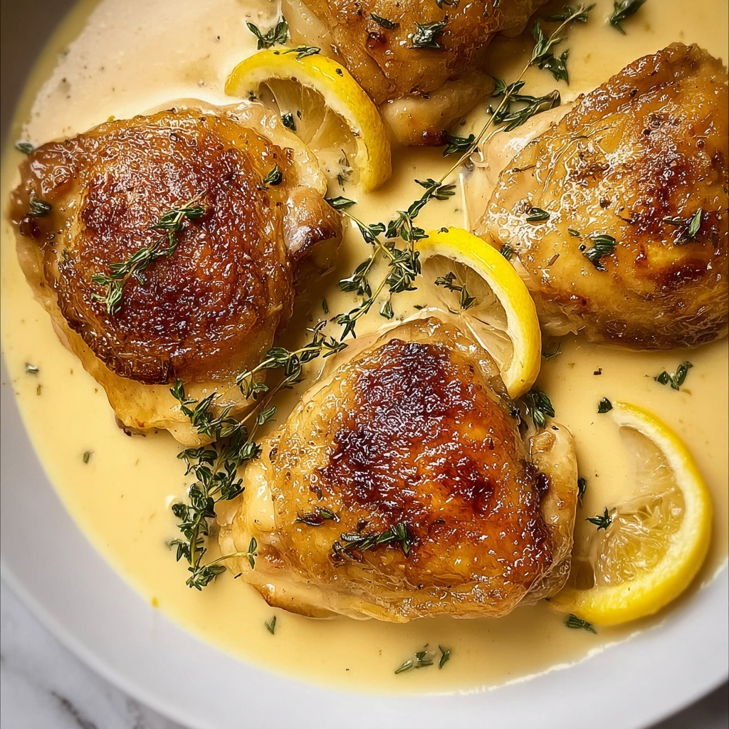 Lemon Cream Chicken Recipe - Recipe Image