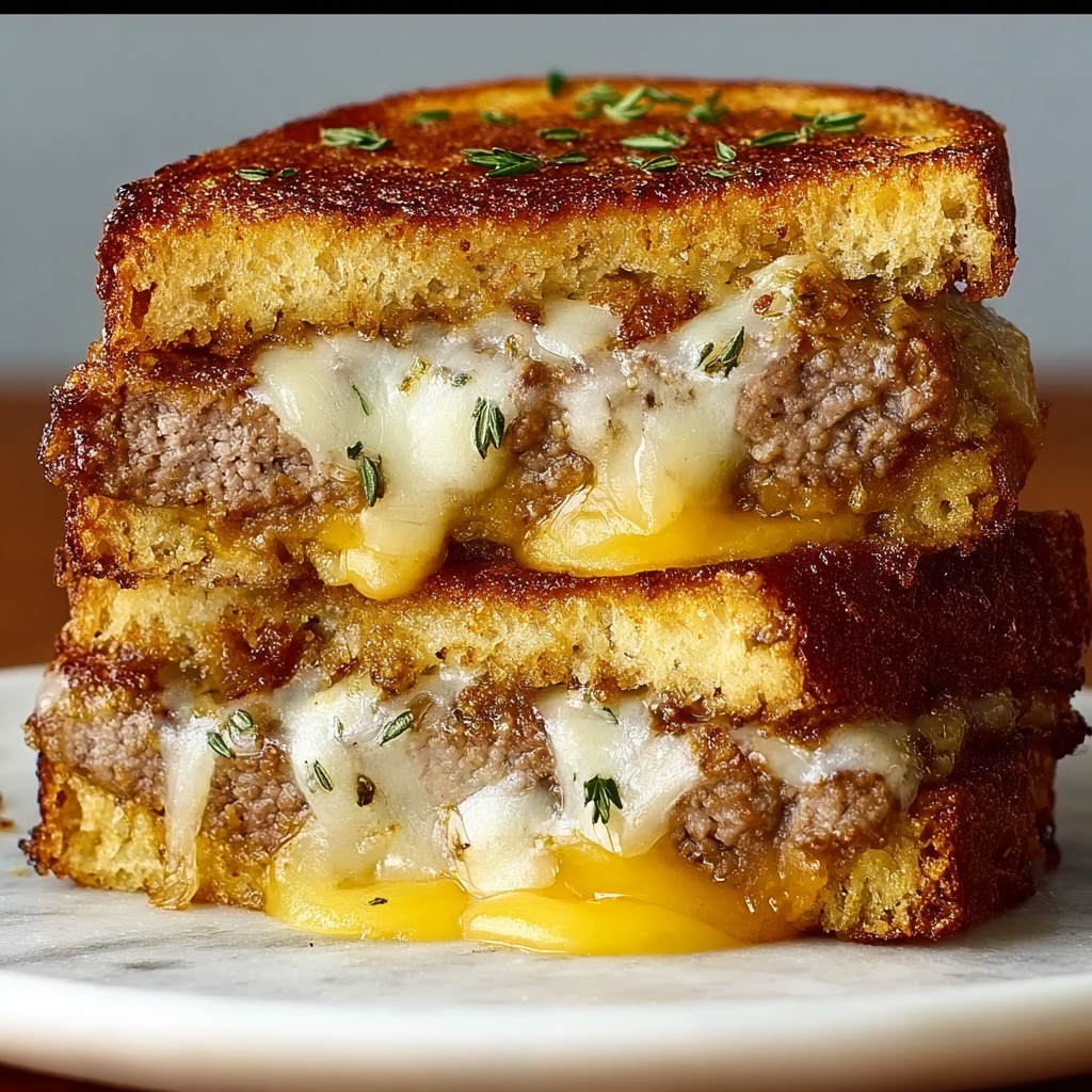 Patty Melts with Secret Sauce Recipe - Recipe Image