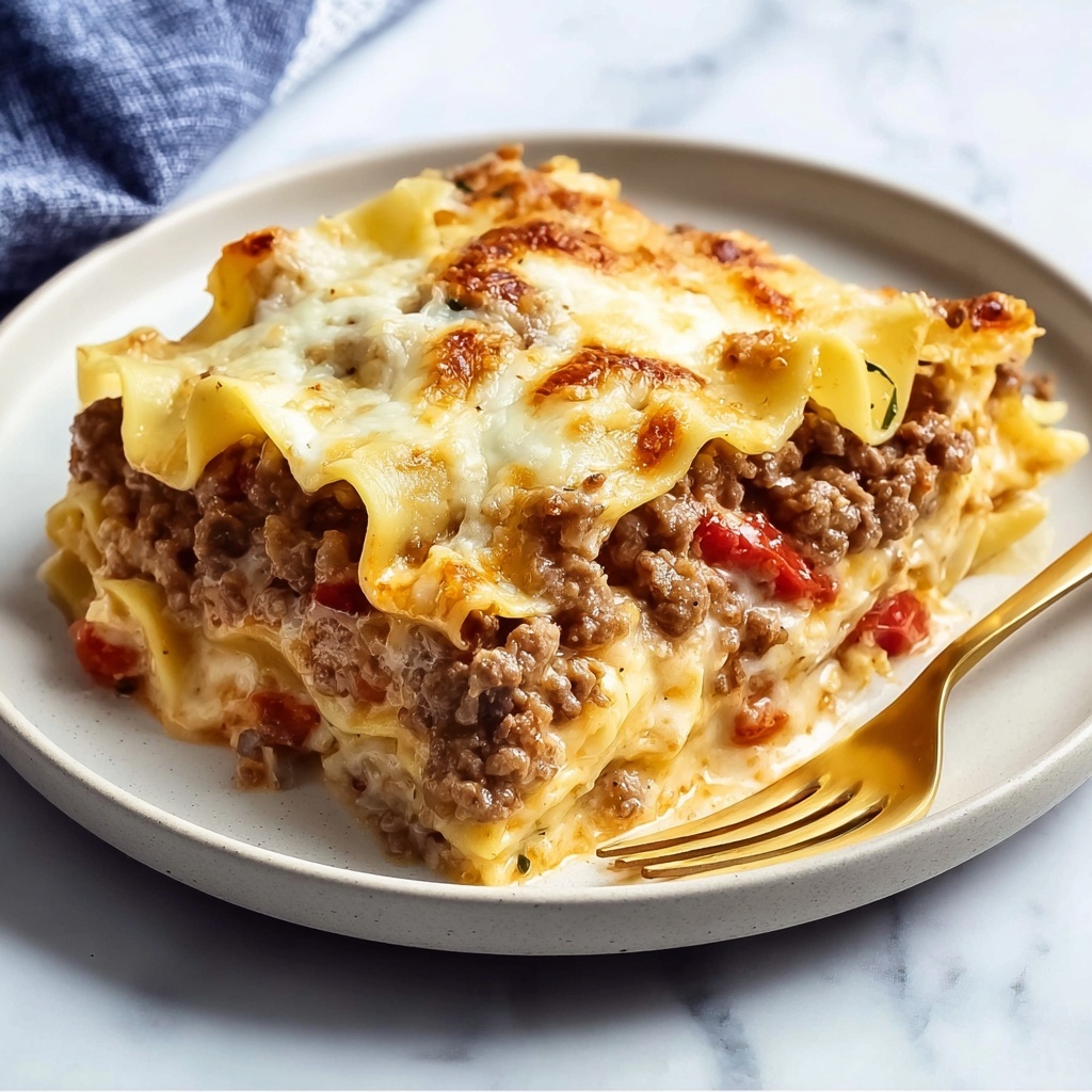 Beef and Sour Cream Noodle Bake Recipe - Recipe Image