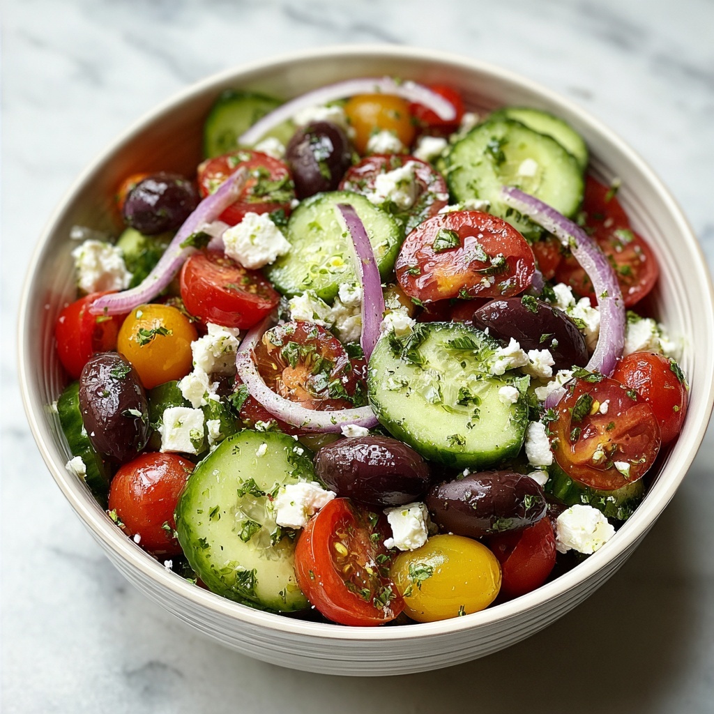 Classic Greek Salad Recipe - Recipe Image