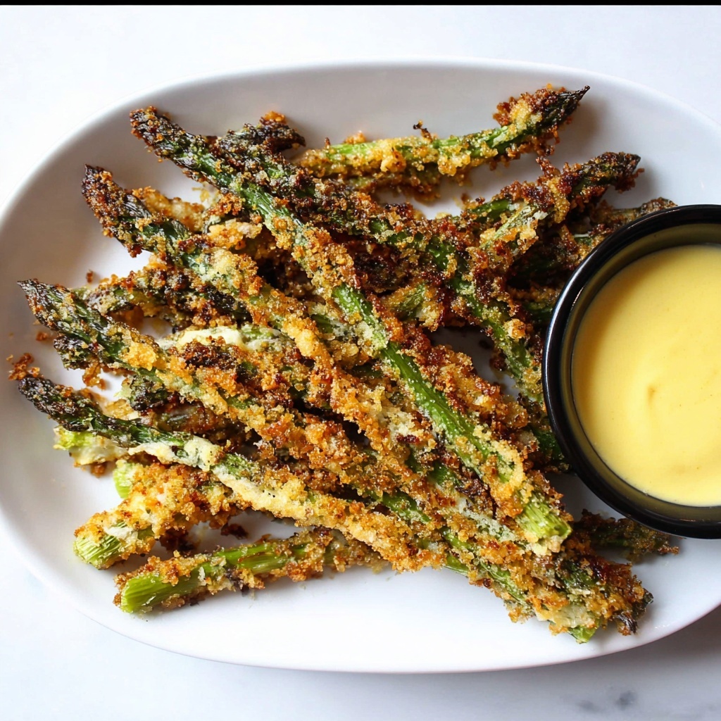 Air Fryer Panko Asparagus Fries Recipe - Recipe Image