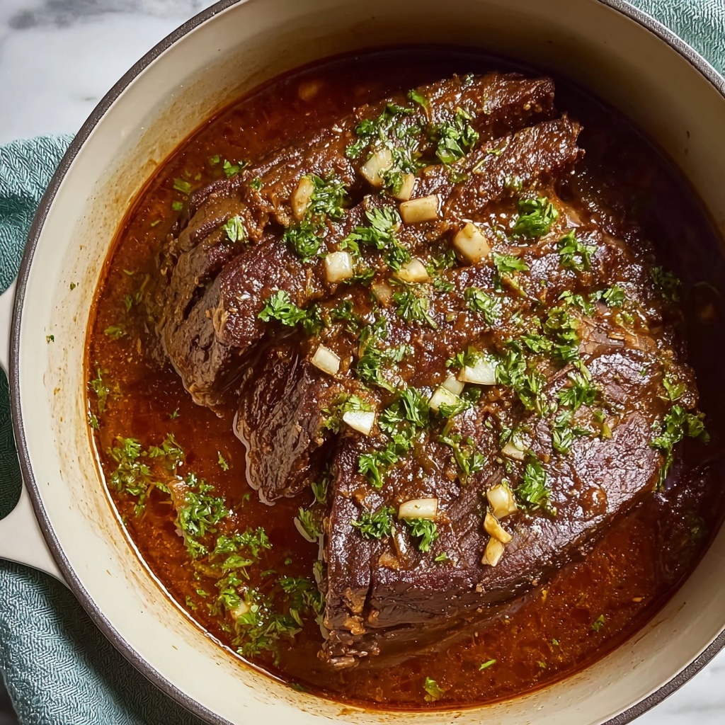 Italian Style Braised Brisket Recipe - Recipe Image