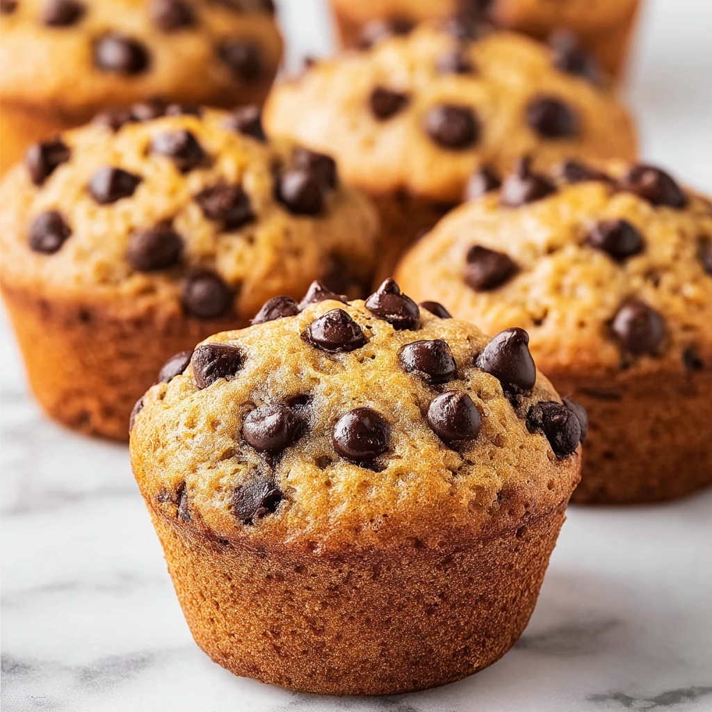 Mini Banana Chocolate Chip Muffins Recipe - Recipe Image