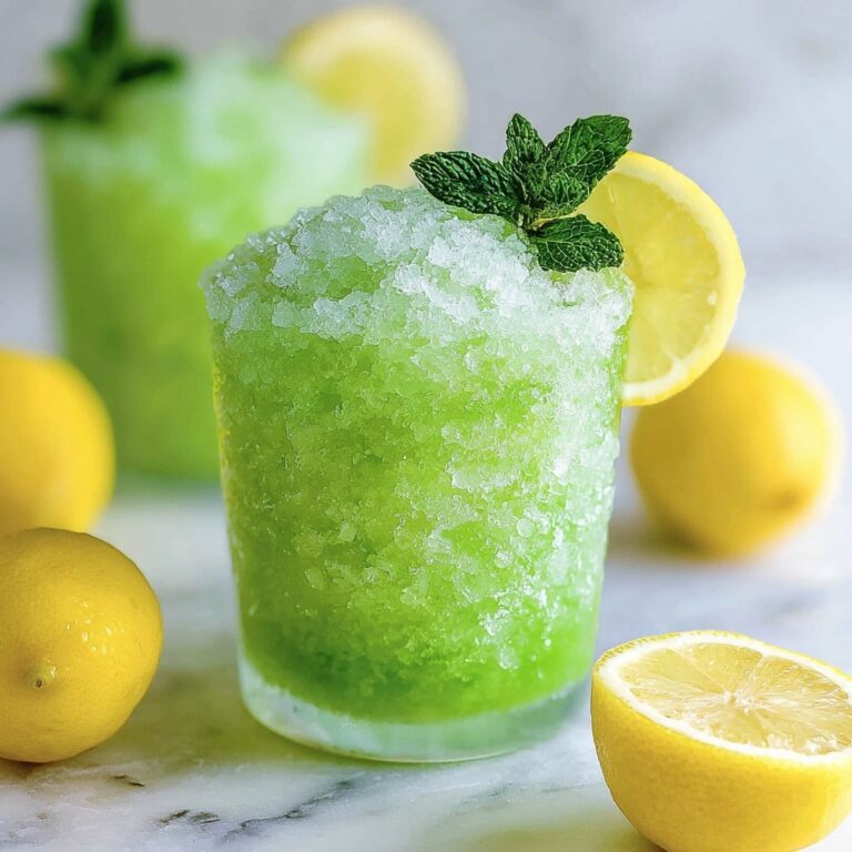 Frozen Mint Lemonade Recipe