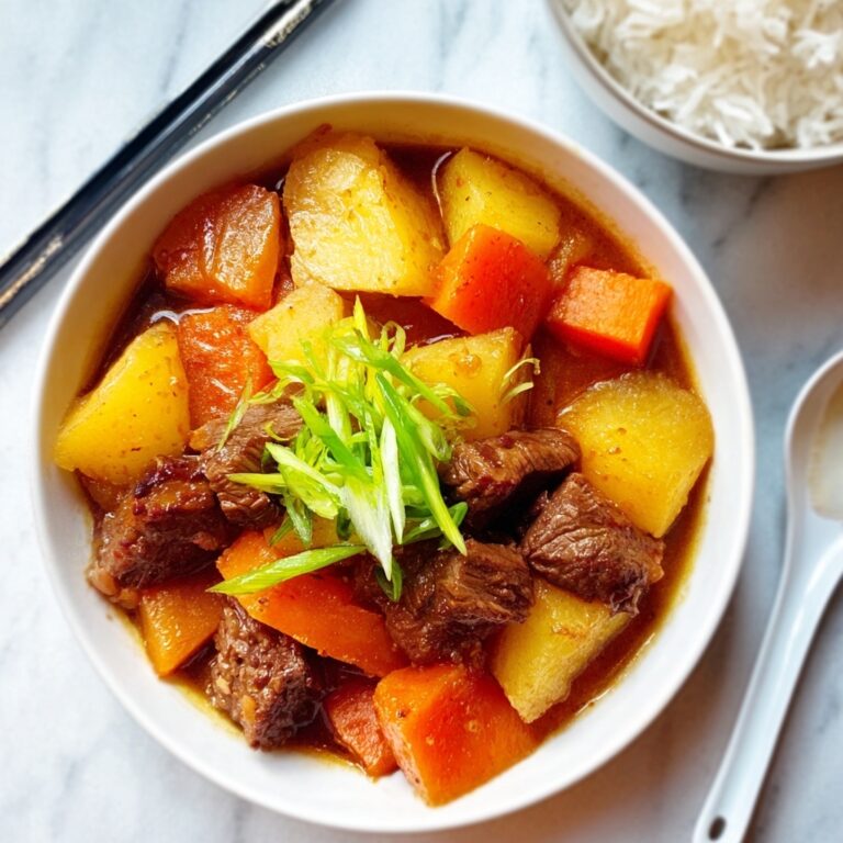 Beef Soup with Carrots and Radish Recipe