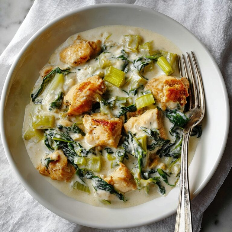 High-Protein Spinach and Artichoke Chicken Casserole Recipe