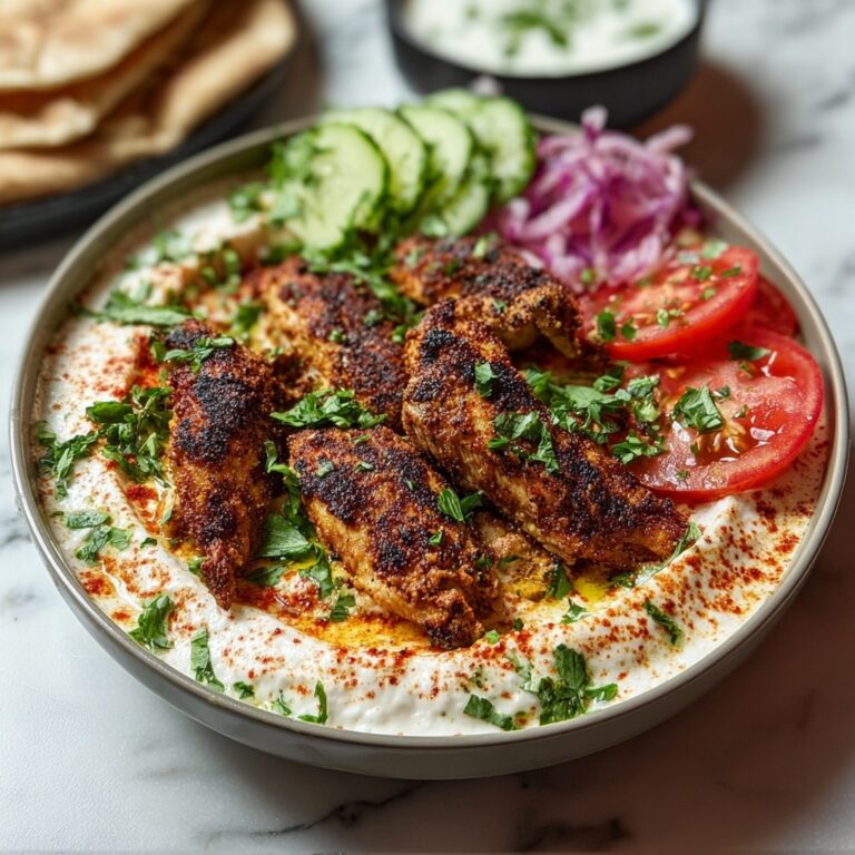 Chicken Shawarma with Creamy Garlic Sauce Recipe