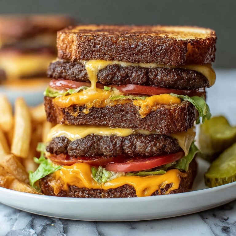 Grilled Cheese Burgers Recipe