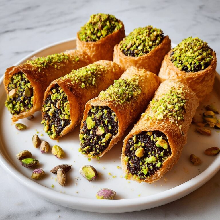 Pistachio Cannoli Recipe