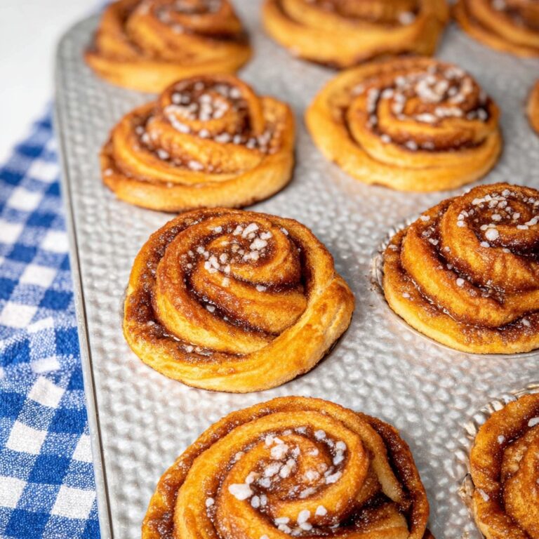 Cinnamon Sugar Cruffins Baked in Muffin Tin Recipe