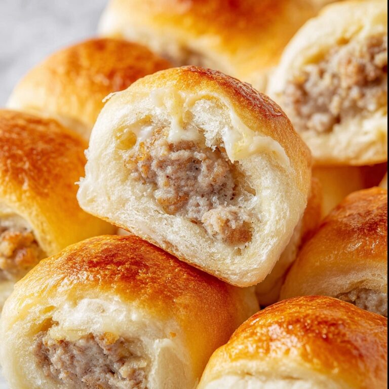 Maple Sausage Cream Cheese Crescents Recipe